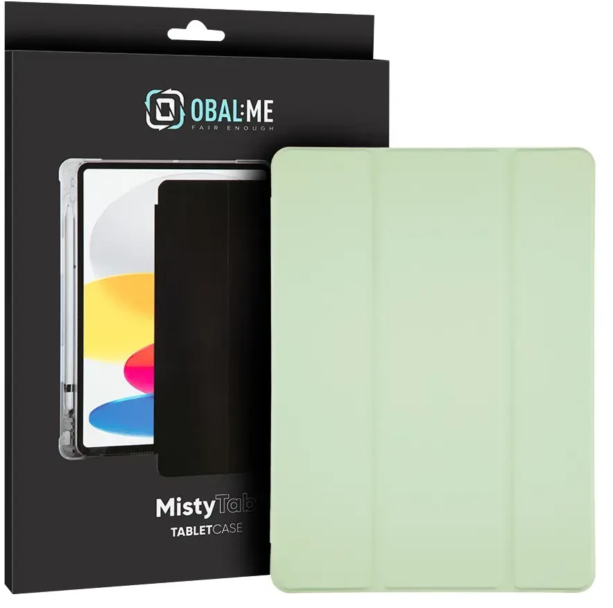 OBAL:ME MistyTab dėklas skirtas Xiaomi Pad 8/8 Pro Light Žalias