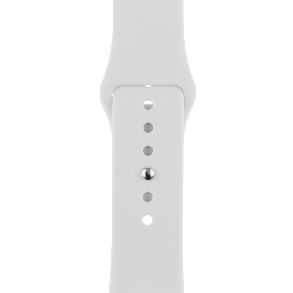 OBAL:ME silikoninė apyrankė skirta Apple Watch 38-41mm S-M baltos spalvos