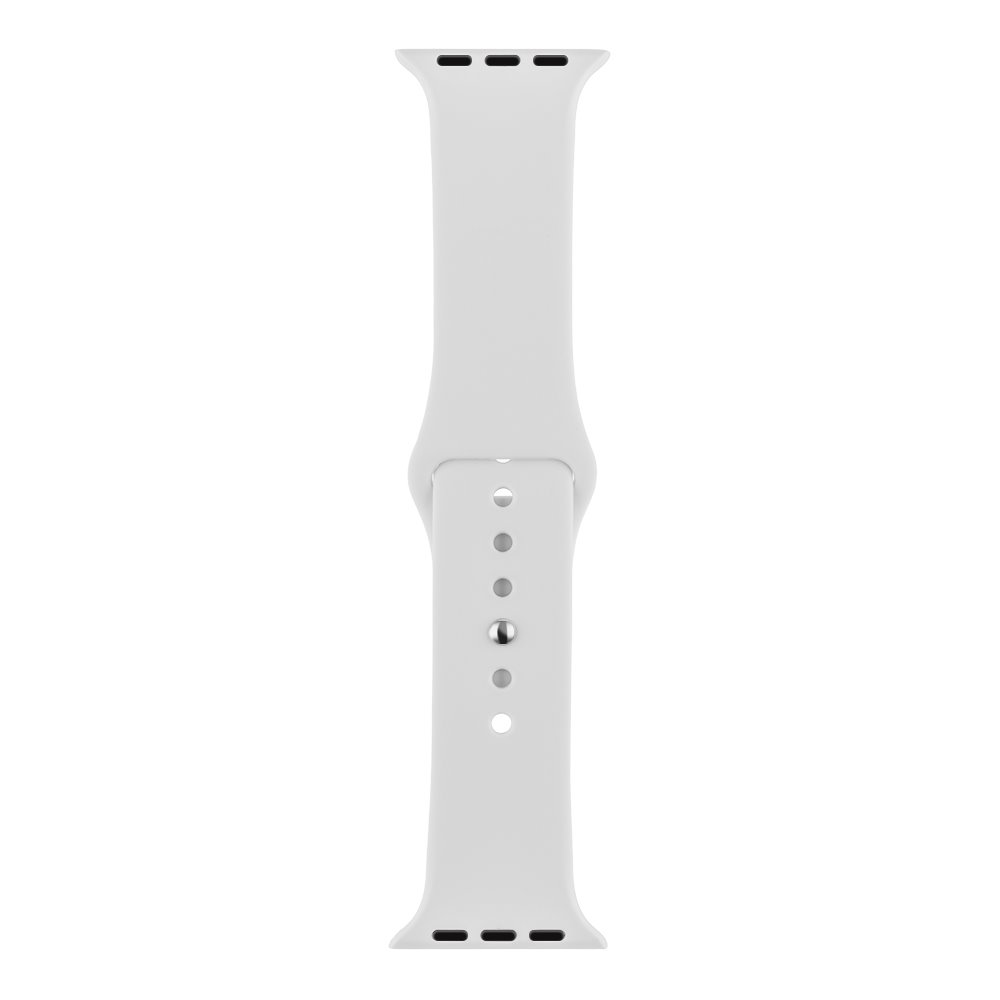 OBAL:ME silikoninė apyrankė skirta Apple Watch 38-41mm S-M baltos spalvos