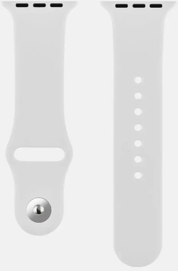 „Obal:Me“ išmaniojo laikrodžio dirželis „Apple Watch“ (38/40/41 mm) | Silikonas | baltas