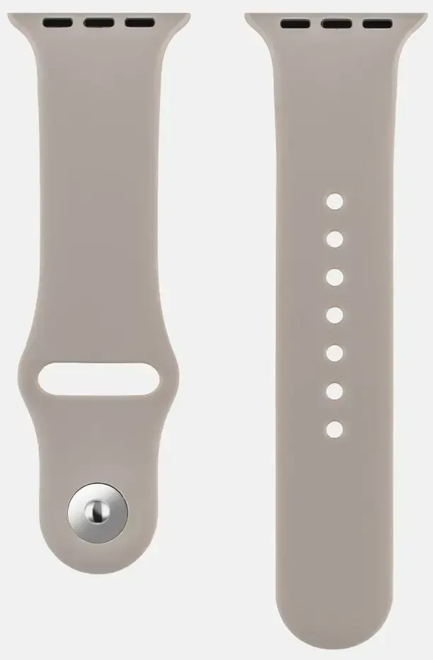 OBAL:ME silikoninė apyrankė skirta Apple Watch 38-41mm S-M gelsva