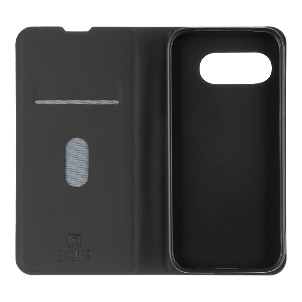 OBAL:ME SmoothTouch dėklas skirtas Google Pixel 9a juodos spalvos