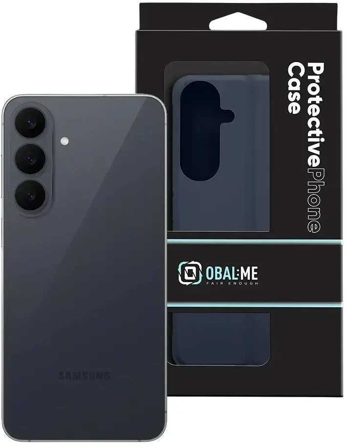 OBAL:ME SmoothTouch dėklas Samsung Galaxy S26 FE tamsiai mėlynas