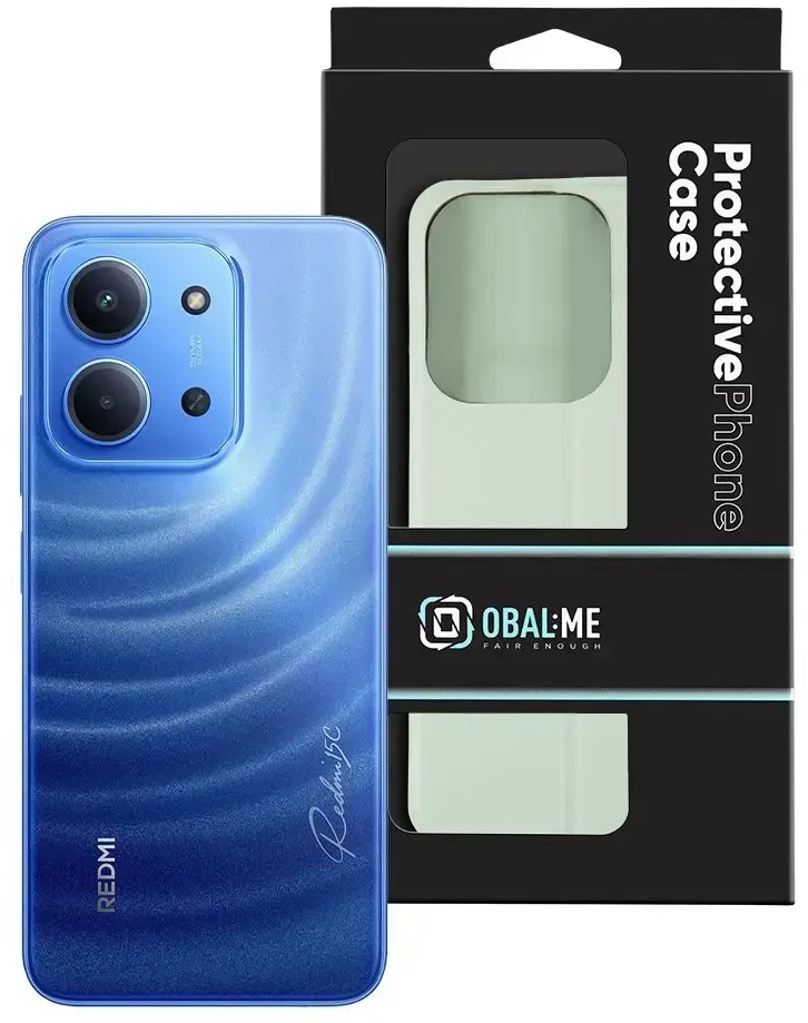 OBAL:ME SmoothTouch dėklas skirtas Xiaomi Redmi 15C 4G/5G Mint Žalias