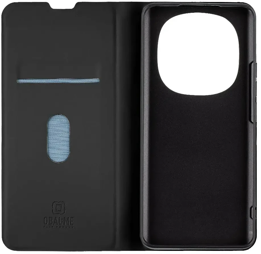 OBAL:ME SmoothTouch dėklas skirtas Xiaomi Redmi Note 15 4G/5G/Poco M8 5G juodos spalvos
