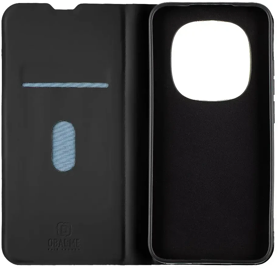 OBAL:ME SmoothTouch dėklas skirtas Xiaomi Redmi Note 15 Pro 5G juodos spalvos