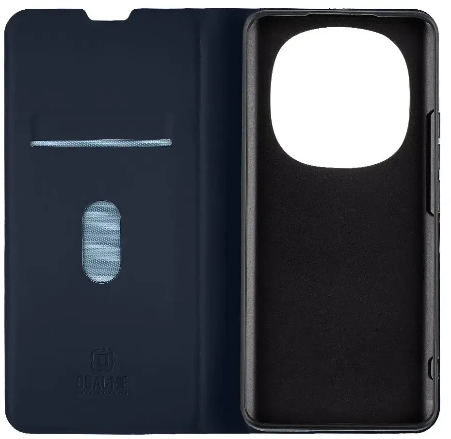 OBAL:ME SmoothTouch dėklas skirtas Xiaomi Redmi Note 15 4G/5G/Poco M8 5G mėlynos spalvos