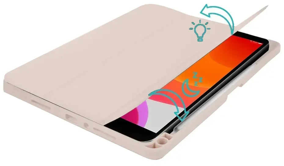 OBAL:ME SolidTab Case for Apple iPad Air 11(2020/22/24/25/26)/iPad Pro 11 (1/2/3/4) Blush
