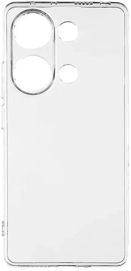 OBAL:ME TPU dėklas telefonui Xiaomi raudonos spalvosmi Note 13 Pro 4G skaidrus