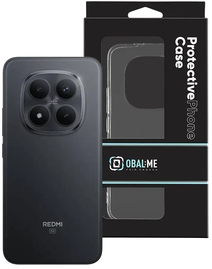 OBAL:ME telefonų dėklas skirtas Redmi Note 15 Pro+ 5G | Poco M8 Pro permatomas