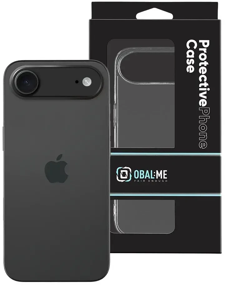 OBAL:ME TPU telefono dėklas iPhone 17 Air, permatomas