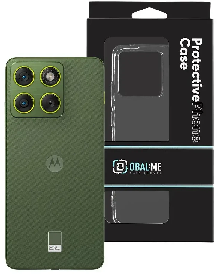 OBAL:ME TPU dėklas skirtas Motorola Edge 70 skaidrus