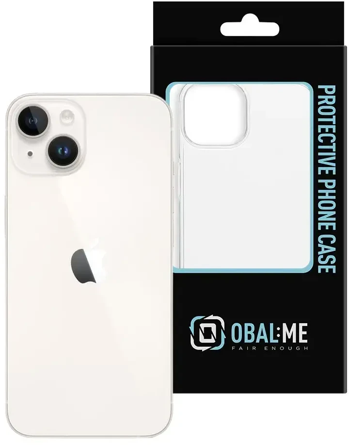 OBAL:ME TPU dėklas telefonui iPhone 14 skaidrus