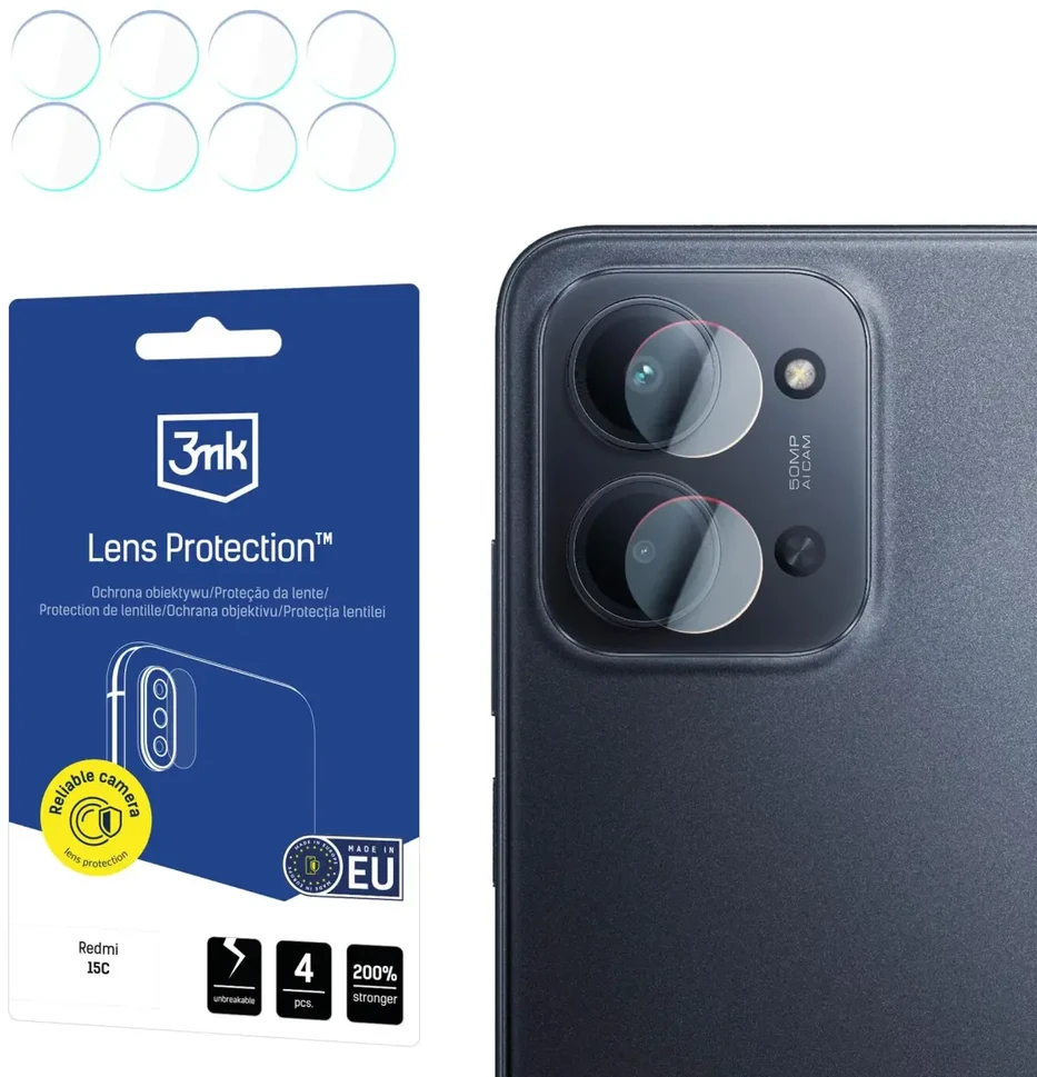 3Mk Protection Redmi 15C 4G/5G (173mm) – 3mk Apsauga objektyvui