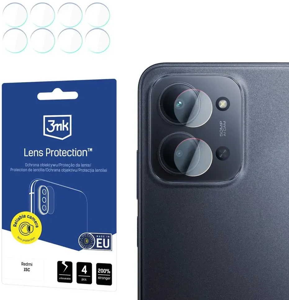 3Mk Protection Redmi 15C 4G/5G (173mm) – 3mk Apsauga objektyvui