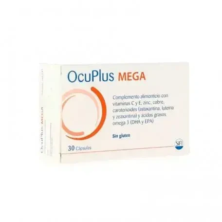 Sifi Ocuplus Mega 30 kapsulių su vandeniu