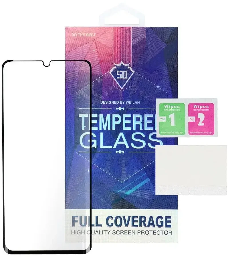 Oem Grūdintas stiklas 5D Full Glue do Samsung S26 PLUS Tempered Glass (darbinis skaitytuvas) juoda