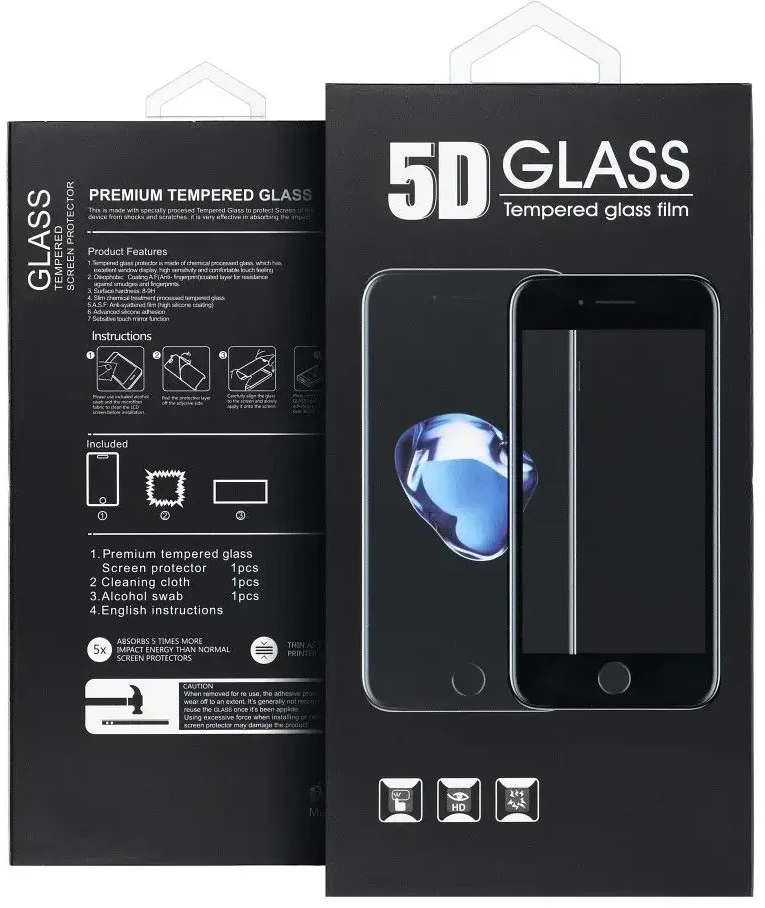 Oem Grūdintas stiklas 5D Full Glue do Xiaomi 15T / 15T PRO Tempered Glass