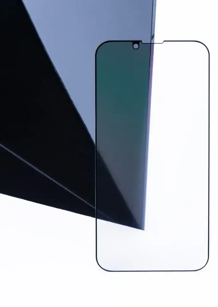 OEM 5D visiškai klijuojamas grūdintas stiklas - iPhone X / XS / 11 Pro (privatumo apsauga) juodas