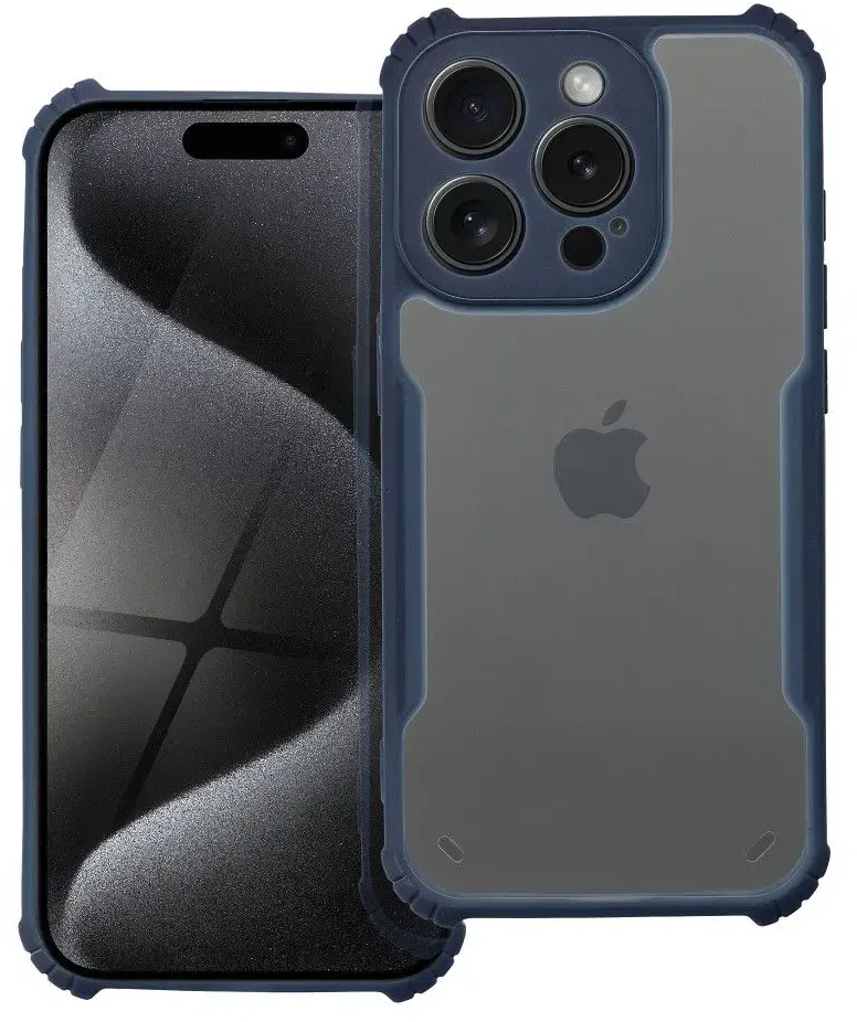 OEM dėklas, skirtas iPhone 12, apsaugantis nuo kritimo, juodas