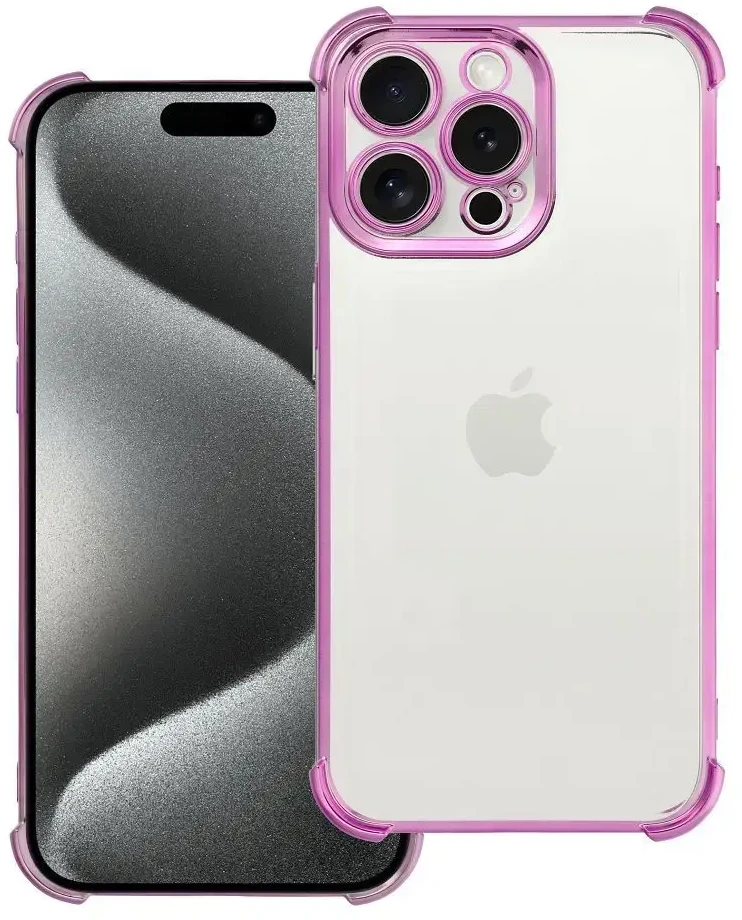 Dėklas Oem Case for iPhone 15 PRO MAX Antishock Electro violetinė