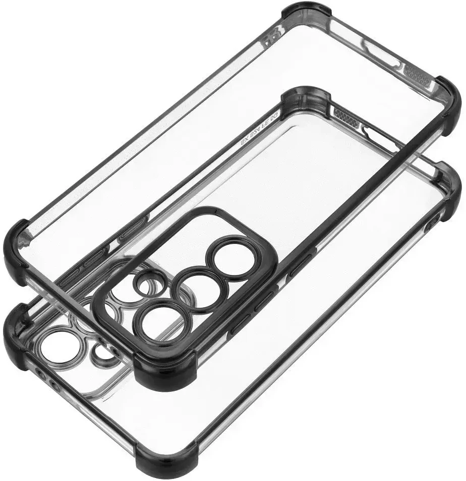 Oem Dėklas ANTISHOCK ELECTRO skirtas Samsung Galaxy S25 Plus juodos spalvos