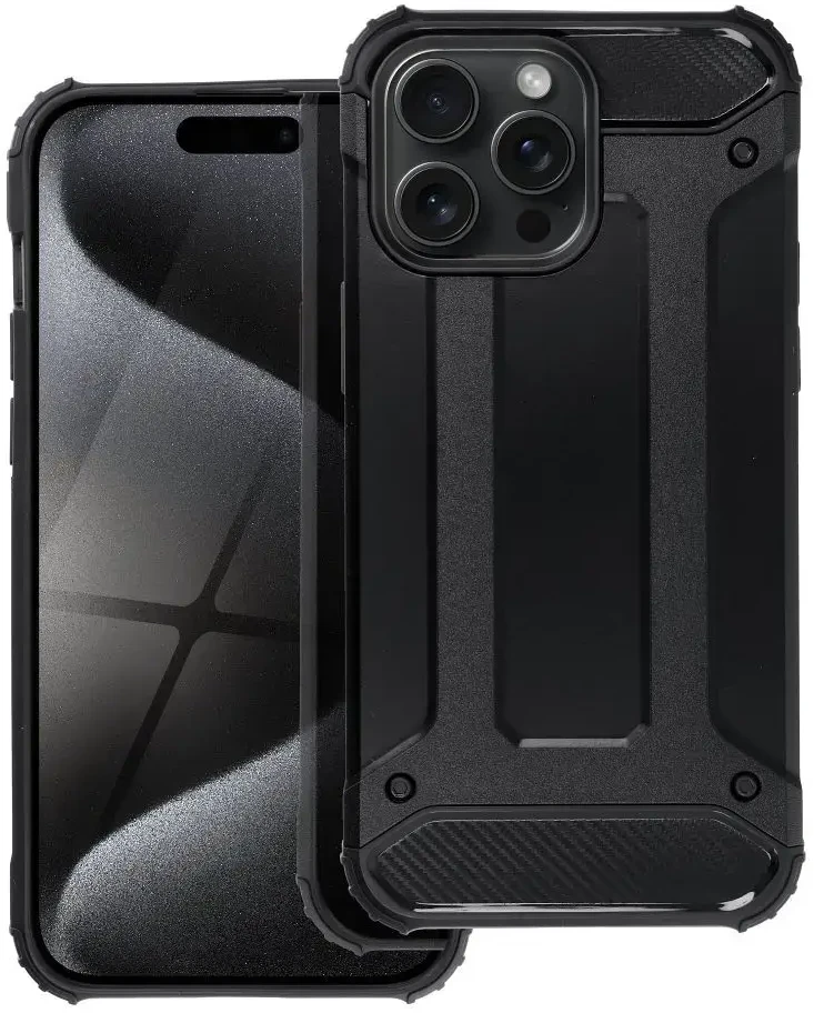 Dėklas Oem Case for iPhone 15 PRO MAX Armor juodas