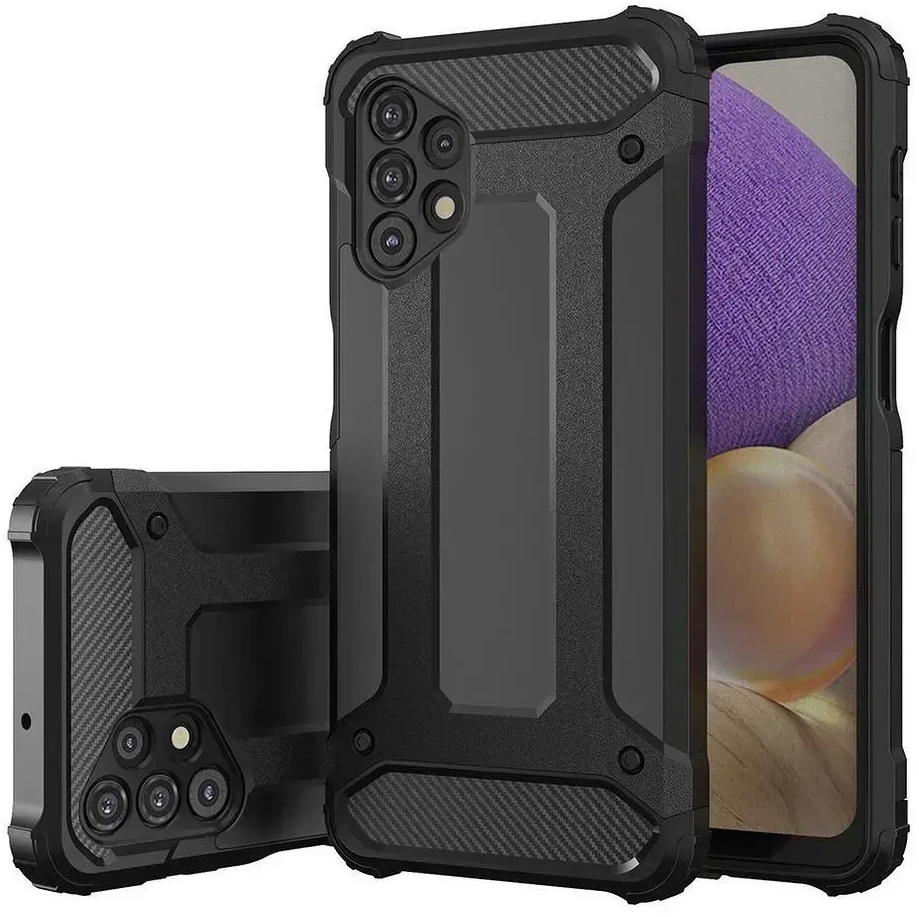 Forcell Oem ARMOR dėklas skirtas Samsung Galaxy A32 5G juodos spalvos