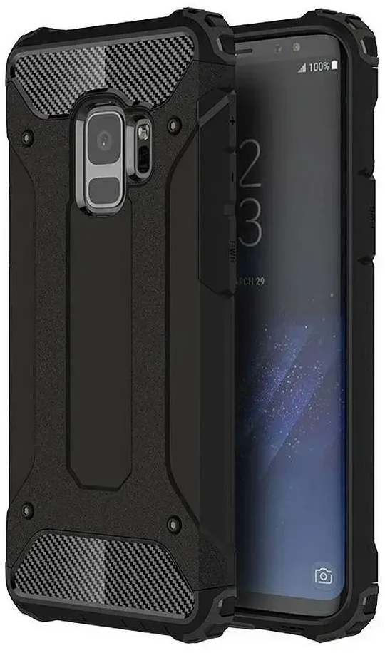 Forcell Oem ARMOR dėklas skirtas Samsung Galaxy S9 juodos spalvos