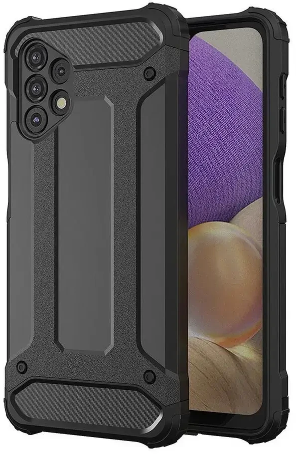 Forcell Oem ARMOR dėklas skirtas Samsung Galaxy A32 5G juodos spalvos