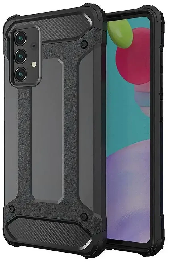 Oem ARMOR dėklas skirtas Samsung Galaxy A52 5G / A52 LTE ( 4G ) / A52S juodos spalvos