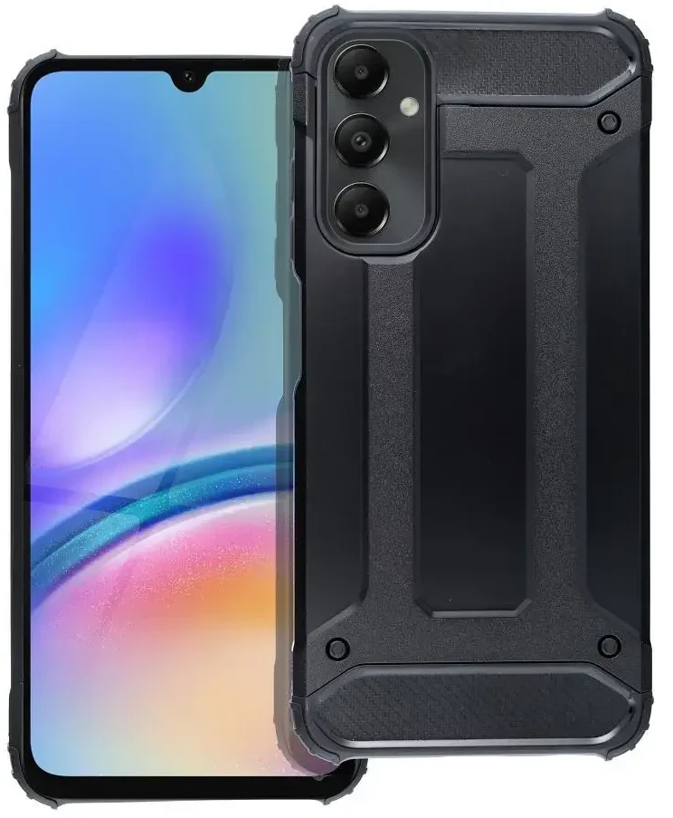 Forcell Oem ARMOR dėklas skirtas Samsung Galaxy A05S juodos spalvos
