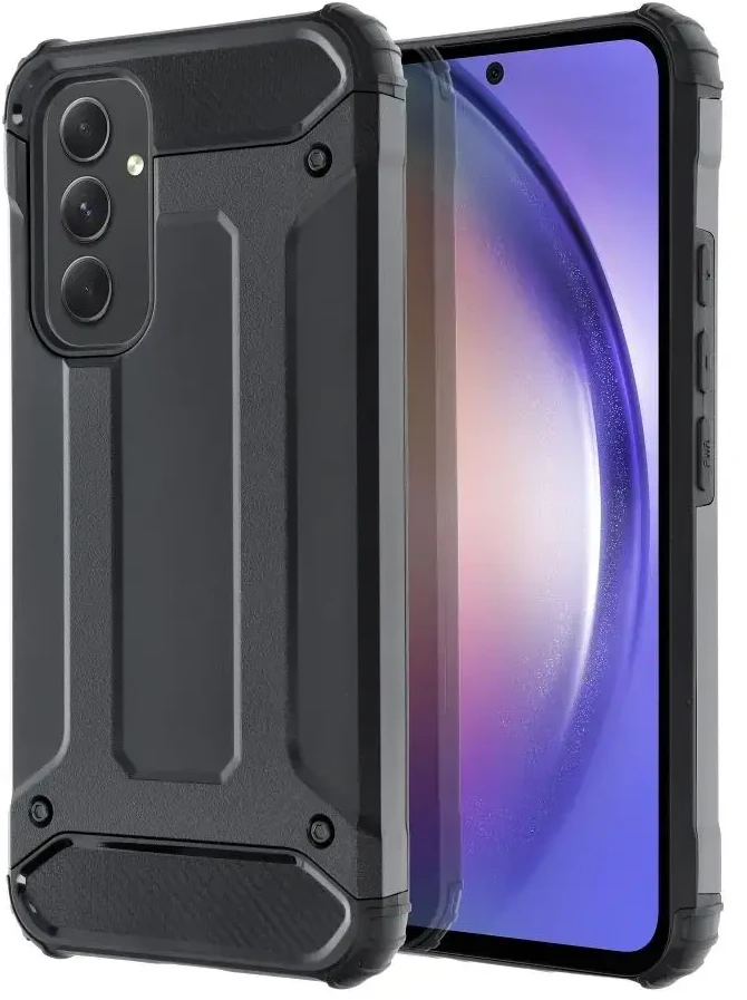 Forcell Oem ARMOR dėklas skirtas Samsung Galaxy A54 5G juodos spalvos