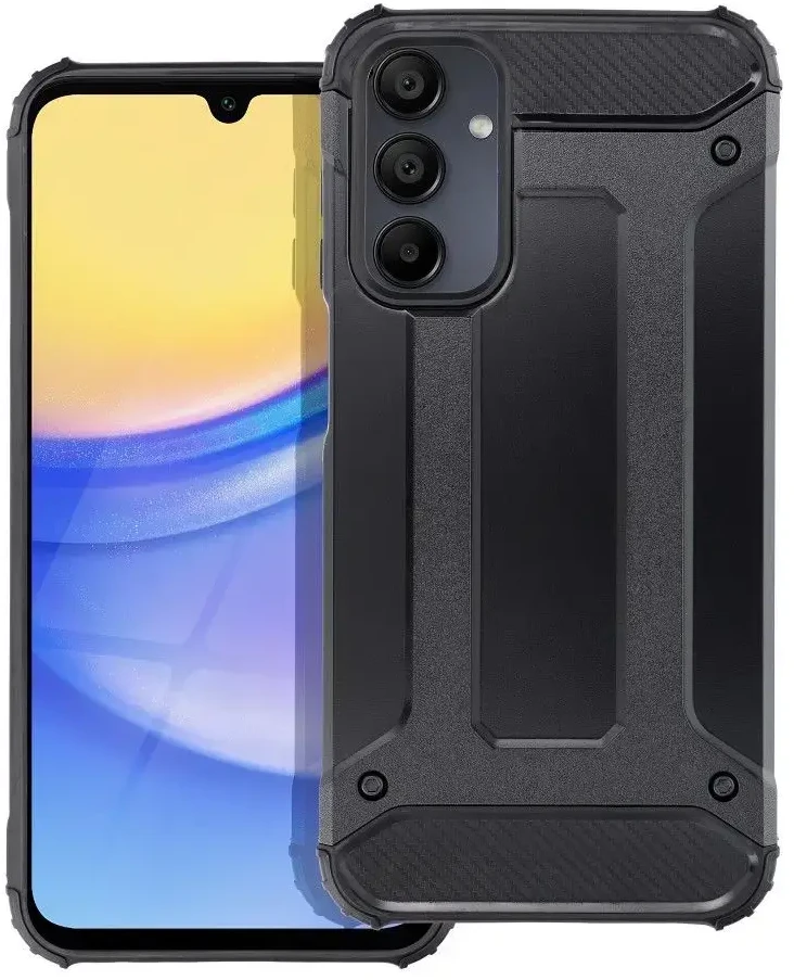 Oem ARMOR dėklas skirtas Samsung Galaxy A15 5G / A15 4G juodos spalvos