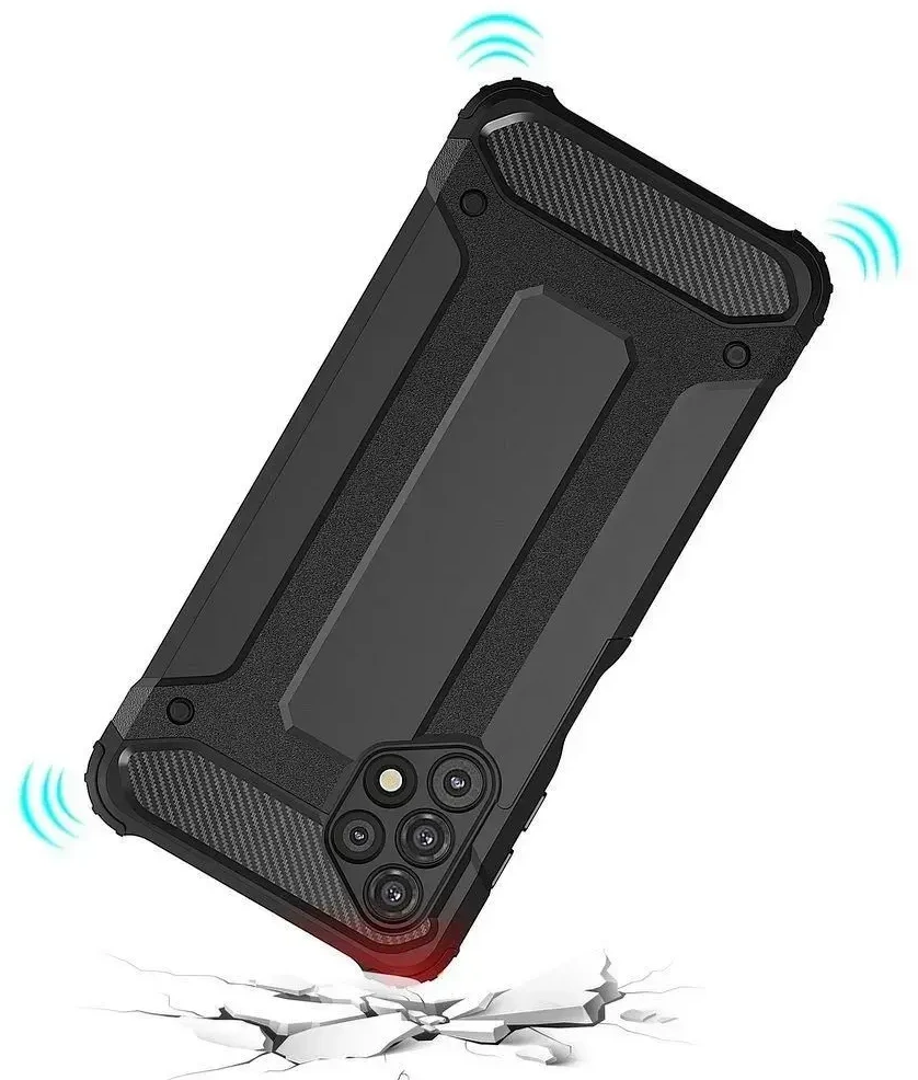 Forcell Oem ARMOR dėklas skirtas Samsung Galaxy A32 5G juodos spalvos