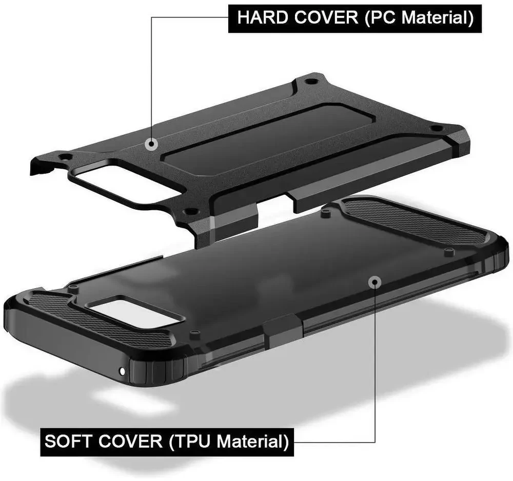 Forcell Oem ARMOR dėklas skirtas Samsung Galaxy S8 juodos spalvos