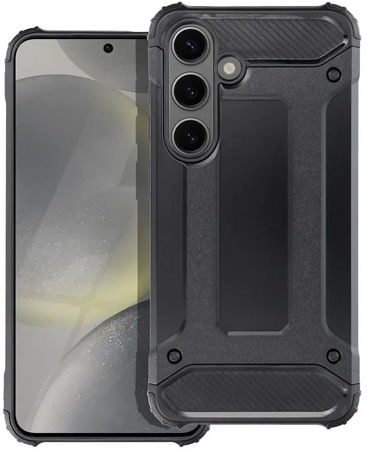 Oem ARMOR dėklas skirtas Samsung Galaxy S24 juodos spalvos