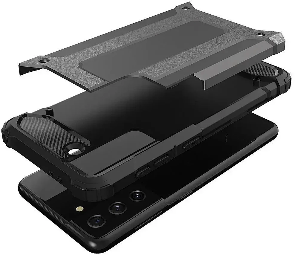 Forcell Oem ARMOR dėklas skirtas Samsung Galaxy S22 juodos spalvos