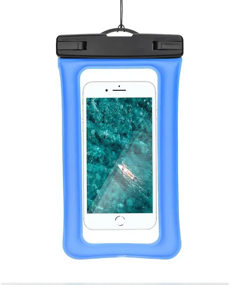 Oem Atsparus vandeniui bag for mobile phone with plastikas closing AIRBAG mėlynas