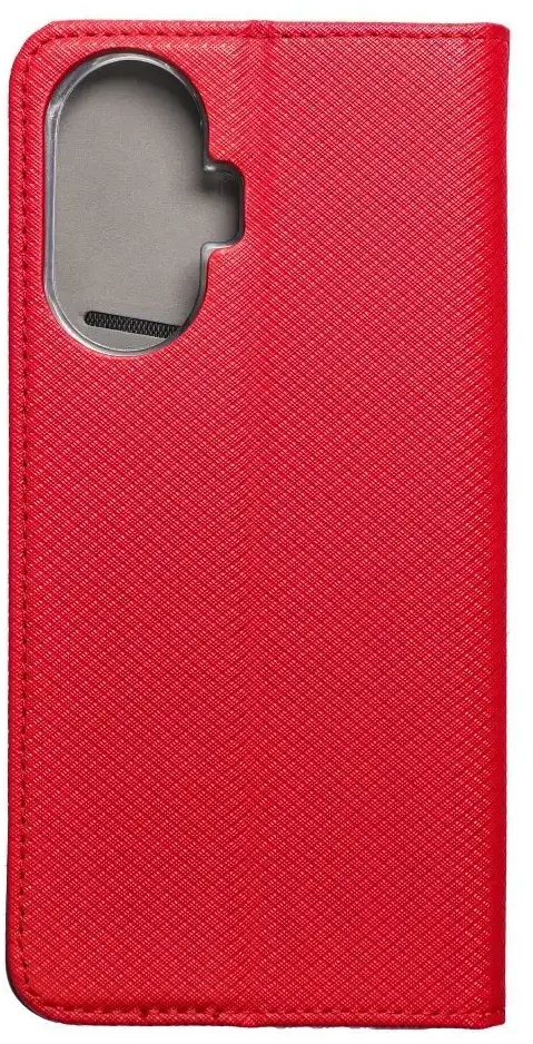 Atverčiamas dėklas, skirtas „Realme C55 Smart Case Book“, raudonas
