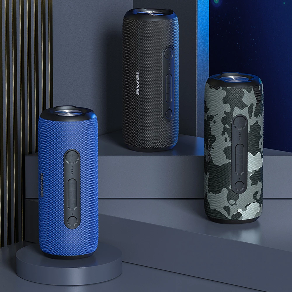 Bluetooth nešiojamas garsiakalbis Awei Y669 31W juodas