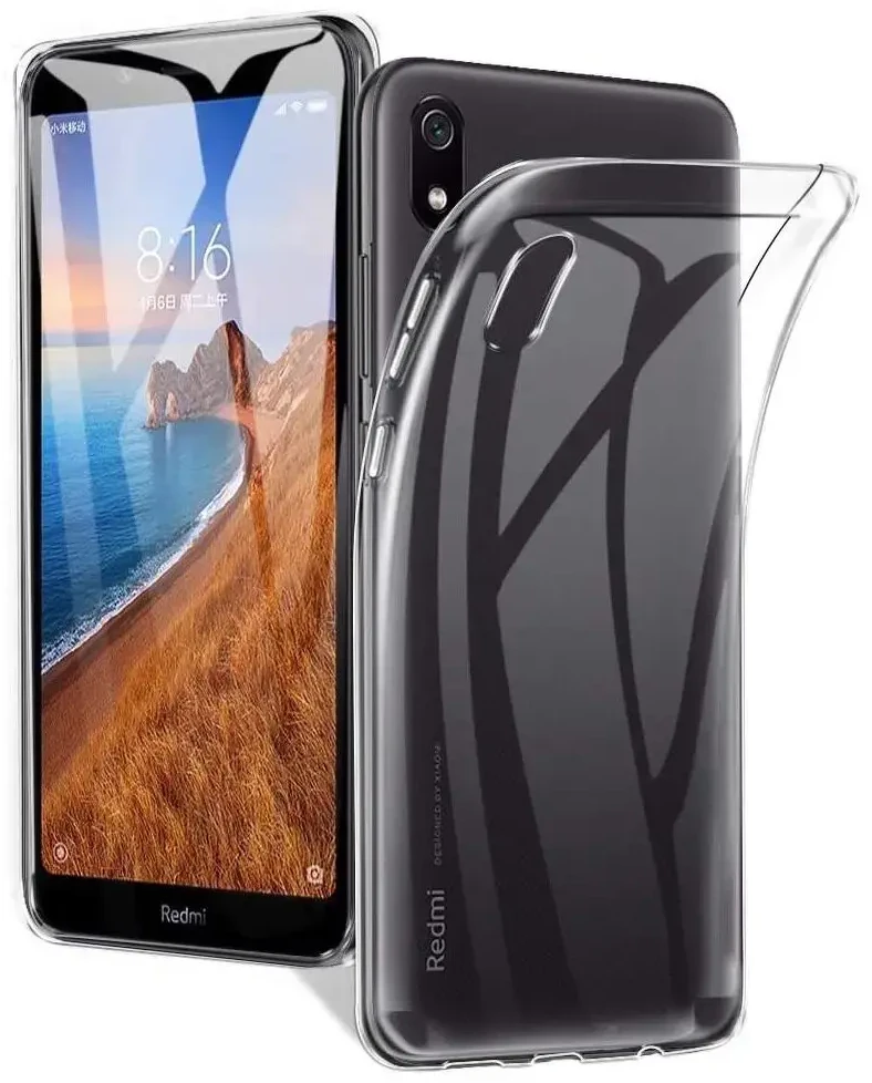 Dėklas Oem BACK CASE ULTRA SLIM 0,5 mm skirtasXiaomi Redmi 7A skaidrus