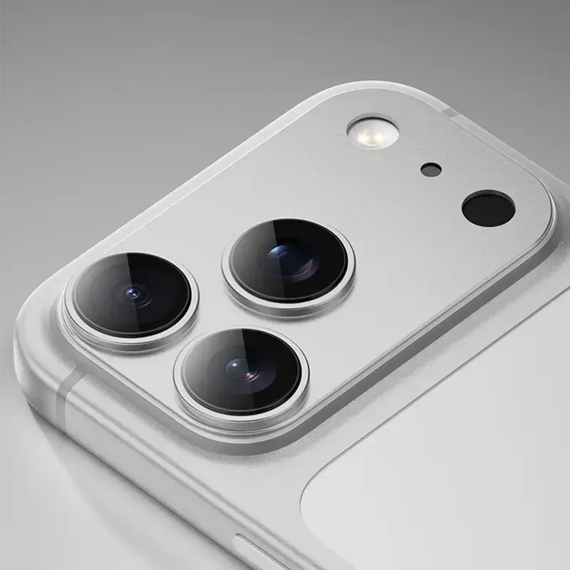 Oem Benks Apsauginis stiklas Glass Warrior Metal Integrated Lens Protector (C069) skirtas Apple iPhone 17 Pro (lens 3 pieces) mėlynas