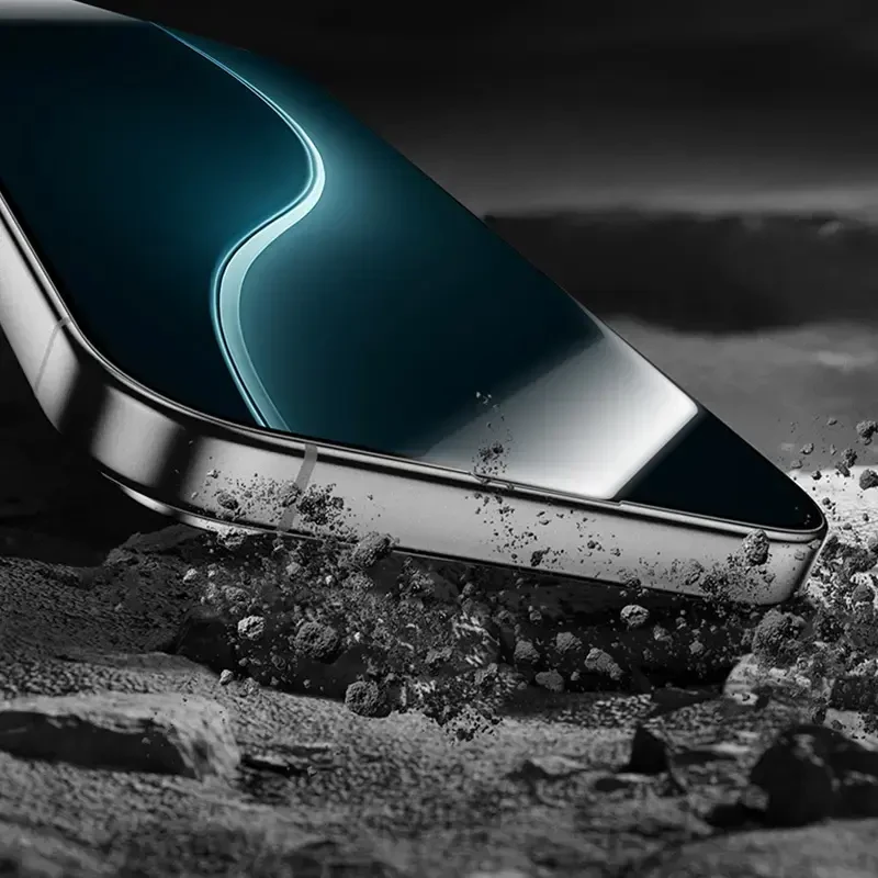 Benks Apsauginis stiklas Glass Warrior Sapphire Coating skirtas Apple iPhone 17/16 Pro juodas
