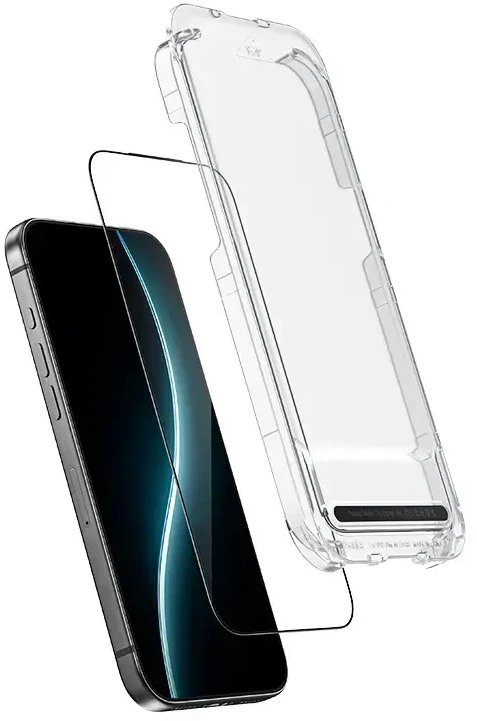 Benks Apsauginis stiklas Glass Warrior Sapphire Coating skirtas Apple iPhone 17 Air juodas