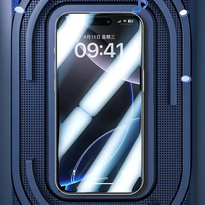 Oem Benks Apsauginis stiklas Joy Touch Matte Glass (M067) skirtas Apple iPhone 17/16 Pro juodas