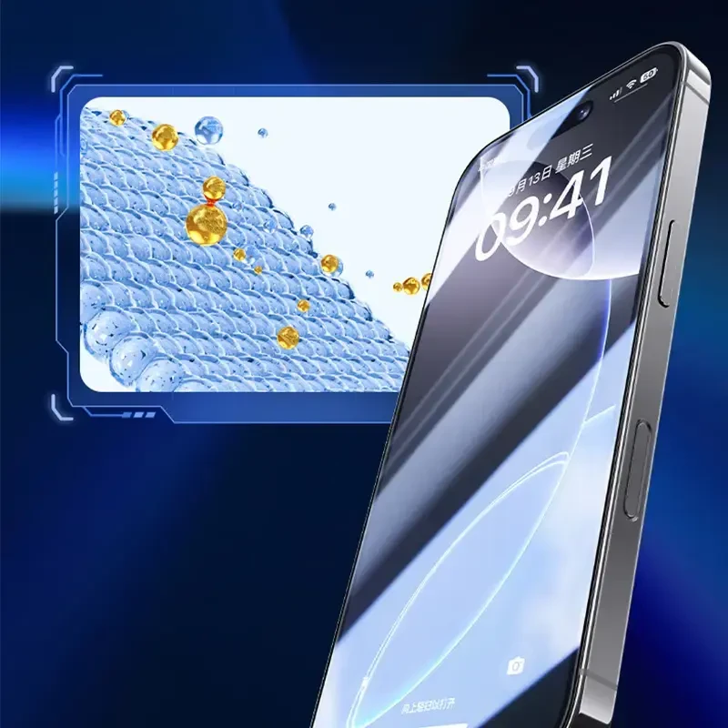 Benks Apsauginis stiklas Joy Touch Matte Glass (M069) skirtas Apple iPhone 17 Pro juodas