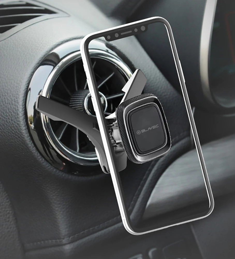 Oem Blavec automobilinis laikiklis BH-09 magnetinis (BH09-MAVB) juodos spalvos