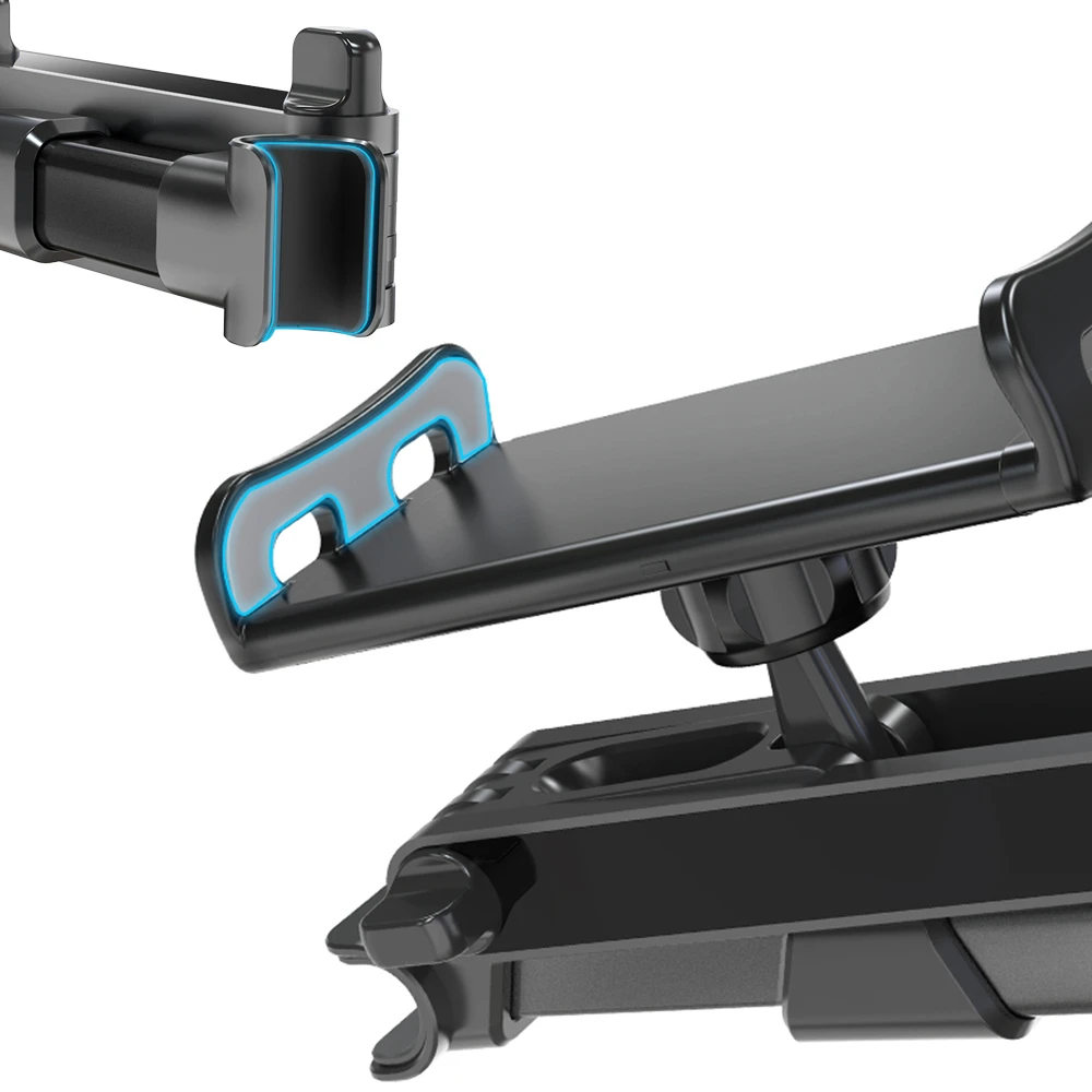 Blavec automobilinis laikiklis BH-18 to headrest (BH18-HRB) juodos spalvos