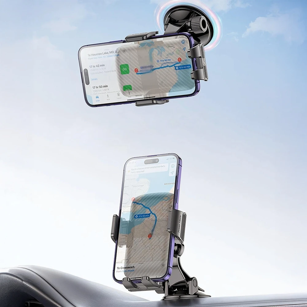 Blavec automobilinis laikiklis BH-19 to windshield (BH19-WSB) juodos spalvos